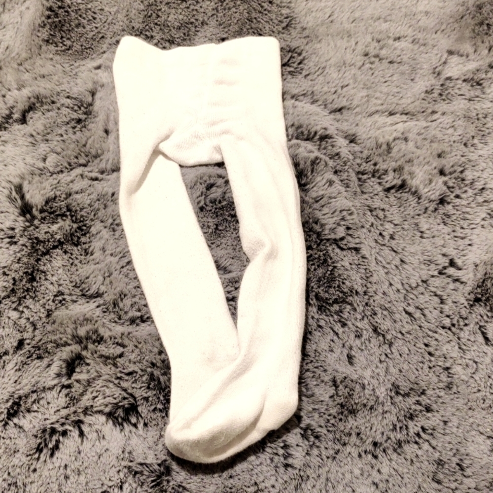 White/cream Warm wool like tights!